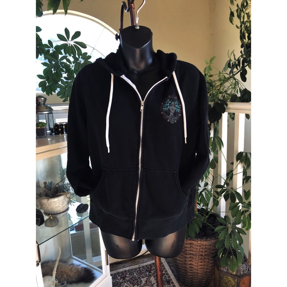 Obey zip up hoodie